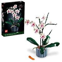 Algopix Similar Product 1 - LEGO Icons Orchid Artificial Plant