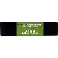 Algopix Similar Product 15 - Dritz Notions 1 12 Black Elastic Soft