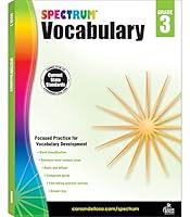 Algopix Similar Product 16 - Spectrum 3rd Grade Vocabulary