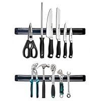 Algopix Similar Product 14 - Kitchavo Magnetic Knife Strip Set Of 2