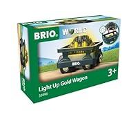 Algopix Similar Product 17 - BRIO World  33896 Light Up Gold Wagon