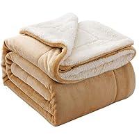 Algopix Similar Product 4 - NANPIPER Flannel Blanket Reversible