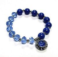 Algopix Similar Product 15 - Woman Bracelet Crystal Spinner Lucky