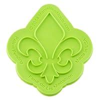 Algopix Similar Product 17 - Fleur De Lis Medallion Onlay Mold by