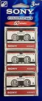 Algopix Similar Product 6 - Sony 3MC-60B Microcassette - 3 Pack