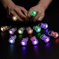 Algopix Similar Product 5 - Midafon 60 Pack led Glow Rings Light up