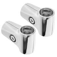 Algopix Similar Product 6 - iplusmile 2pcs Closet Rod End Support