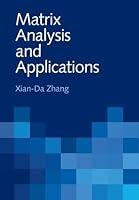 Algopix Similar Product 14 - Matrix Analysis and Applications