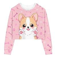 Algopix Similar Product 15 - Viewamoon Corgi Clothes For Girls Pink