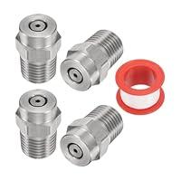 Algopix Similar Product 10 - uxcell 4Pcs Pressure Washer Tip 14