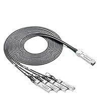 Algopix Similar Product 10 - 40G QSFP to 4xSFP Breakout DAC 