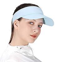 Algopix Similar Product 18 - Blue Sun Visors for Women and Girls