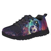 Algopix Similar Product 2 - Uourmeti Galaxy Soccer Boys Sneakers