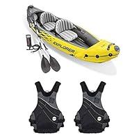 Algopix Similar Product 20 - Intex Explorer Inflatable Kayak wAir