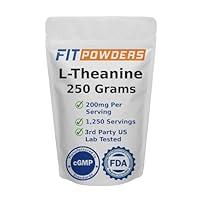 Algopix Similar Product 10 - FitPowders LTheanine Powder 100 Pure