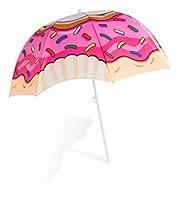 Algopix Similar Product 18 - BigMouth Beach Umbrella, Donut