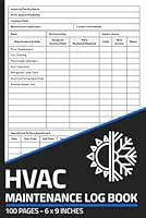 Algopix Similar Product 8 - HVAC Maintenance Log Book HVAC Repair