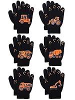 Algopix Similar Product 2 - Cooraby 6 Pairs Kids Knitted Magic