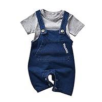 Algopix Similar Product 6 - 2PcsUnisexBabyVintageClothesInfant
