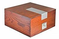 Algopix Similar Product 12 - La Cubana Solid Wood Oak Cigar Humidor