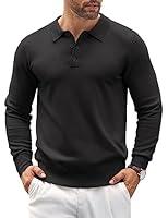 Algopix Similar Product 15 - COOFANDY Mens Classic Polo Shirt