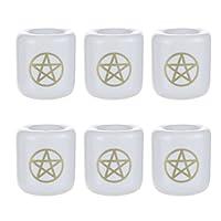 Algopix Similar Product 16 - Mega Candles  6 pcs Ceramic Gold