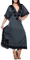 Algopix Similar Product 7 - LA LEELA Womens Plus Size Loose Caftan
