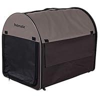 Algopix Similar Product 1 - Petmate Portable Pet Home Medium Dark