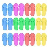 Algopix Similar Product 10 - Hysagtek 12 Pairs Disposable Slippers