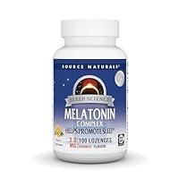 Algopix Similar Product 2 - Source Naturals Melatonin Complex  100