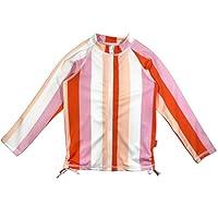 Algopix Similar Product 1 - SwimZip Girls UPF 50 Long Sleeve Zip