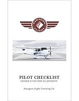 Algopix Similar Product 13 - Pilot Checklist Cessna Skyhawk C172