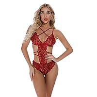 Algopix Similar Product 14 - Wirziis Crotchless Lingerie for