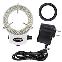 Algopix Similar Product 2 - AmScope LED144WZK White Adjustable