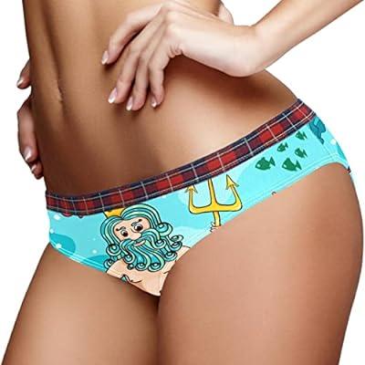 Best Deal for Underwater Mermaid Daily Underwear Quick Dry Breathable