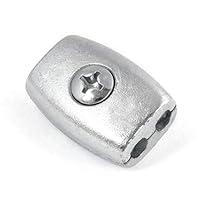 Algopix Similar Product 1 - 10 x Galvanised steel egg shaped wire