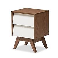 Algopix Similar Product 17 - Baxton Studio Nightstands 2Drawer
