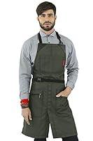 Algopix Similar Product 20 - Under NY Sky NoTie Barber Green Apron