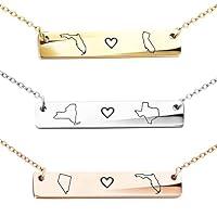 Algopix Similar Product 7 - Personalized Necklace Best Friend Gifts