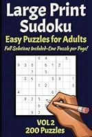 Algopix Similar Product 18 - Large Print Easy Sudoku Large Print