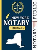 Algopix Similar Product 9 - New York Notary Public Record Log Book