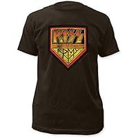 Algopix Similar Product 8 - Kiss Distressed Kiss Army Print Mens