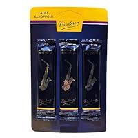 Algopix Similar Product 7 - Traditional Alto Sax Reed 3 Pack of 3