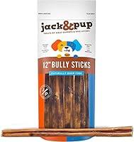 Algopix Similar Product 3 - JackPup Thick Bully Sticks 12 Inch