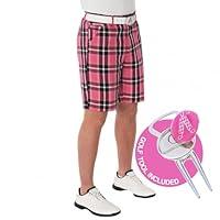 Algopix Similar Product 7 - Royal  Awesome Plaid in Pink Golf