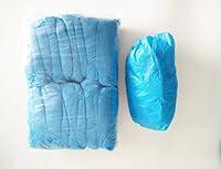 Algopix Similar Product 8 - Blue CPE Disposable ShoeBoot Covers