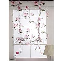 Algopix Similar Product 5 - Wakauto Translucent Floral Roman