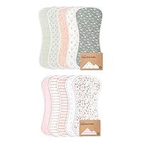 Algopix Similar Product 4 - KeaBabies Burp Cloths for Baby Boys and