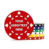 Algopix Similar Product 4 - SUYANH 100 Custom Casino Sized Chips