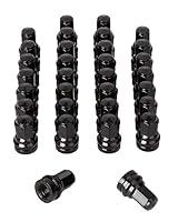 Algopix Similar Product 3 - glorider F250 Lug Nuts Black 32pcs